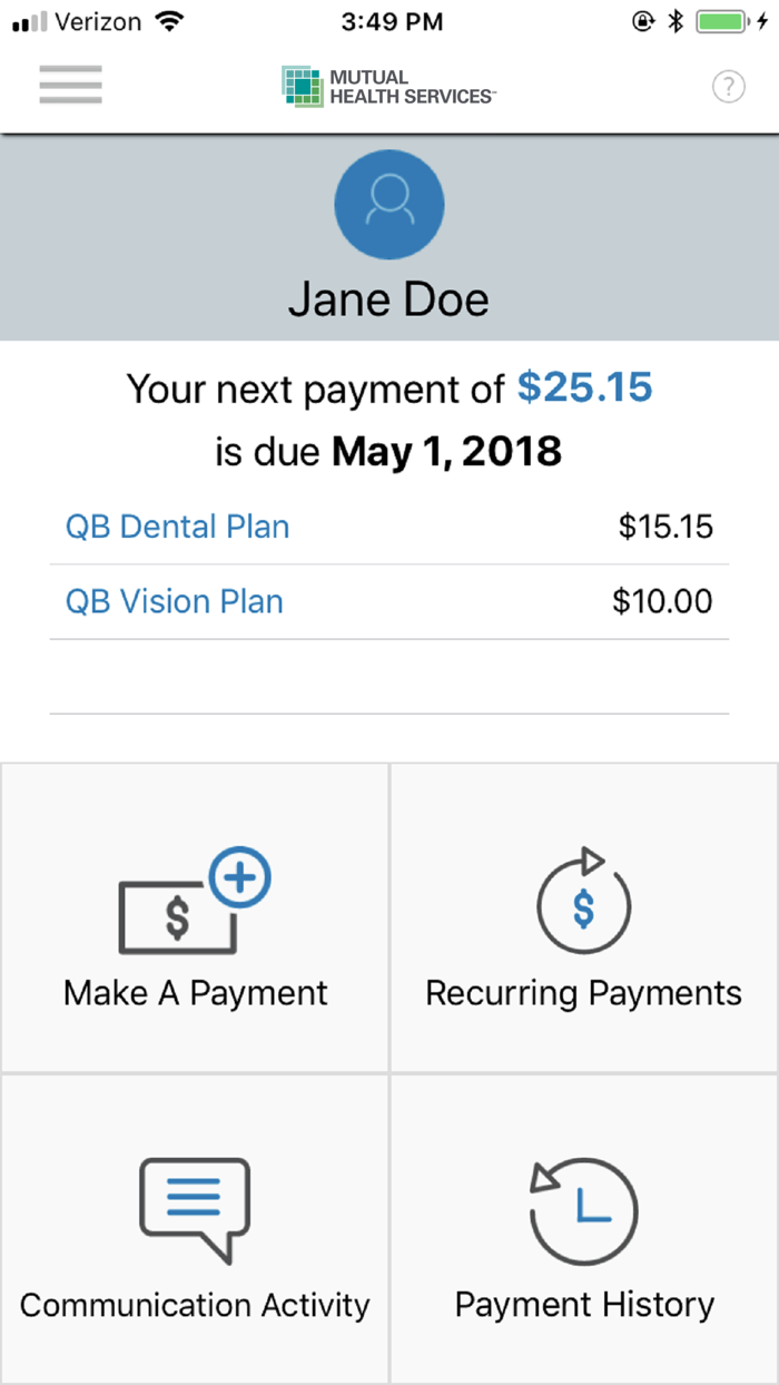 Mutual Health Services COBRA
