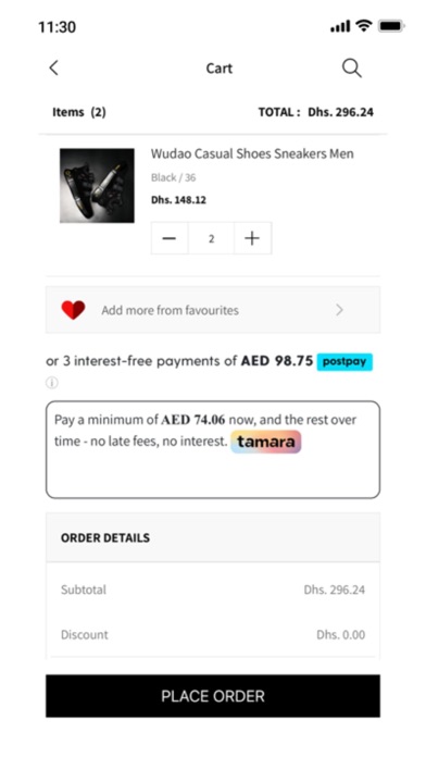 AYN Shop Online Screenshot