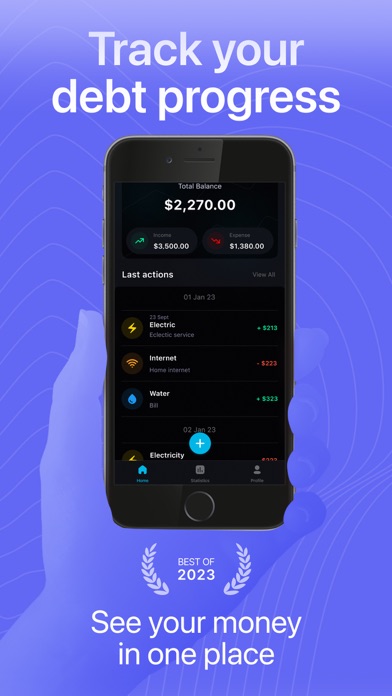 Screenshot #2 pour Cash Budget Money Planner Bank