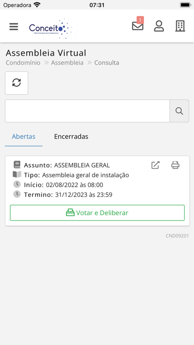 Conceito Digital Screenshot