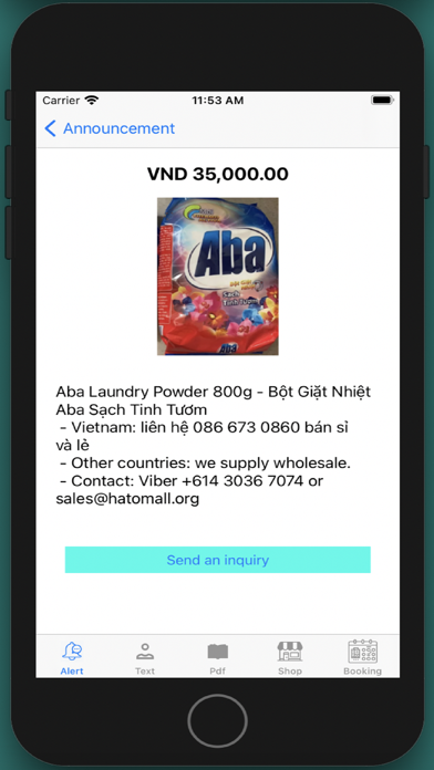 Accounts: photo, save & quotes Screenshot