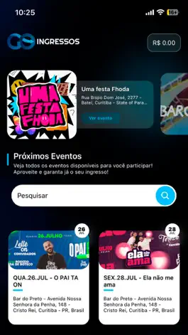 Game screenshot Go Ingressos App apk