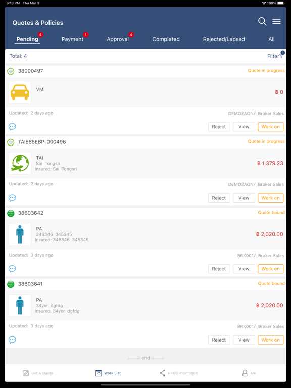 Screenshot #6 pour eBaoCloud - Thailand