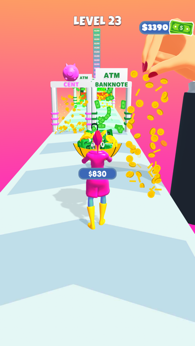 Rain Of Money 3D Screenshot