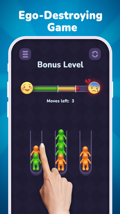 Crowd Sort - Color Puzzle Game Screenshot