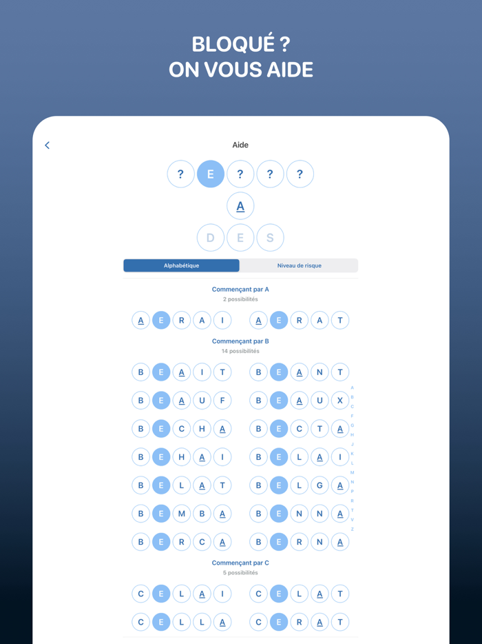 5Lettres 2022 - Mots croisés