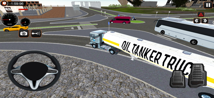 Oil Tanker Truck Drive Games