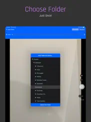 receipt boss - one tap photo to pdf in dropbox iPad Captures Décran 2