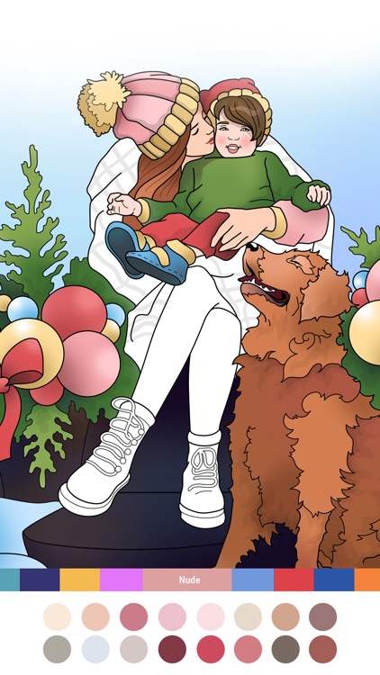 Classic Adult Coloring Book screenshot-3