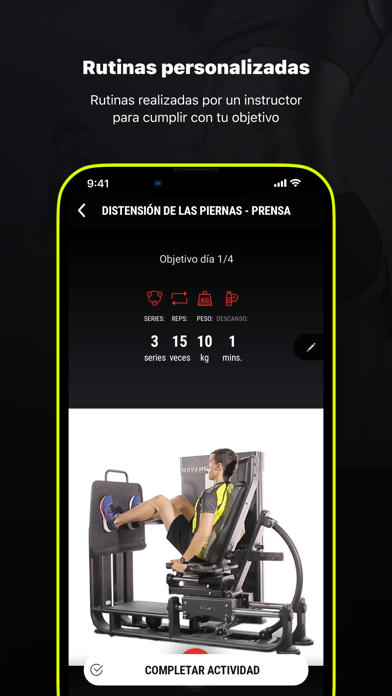 Fitness4All Screenshot