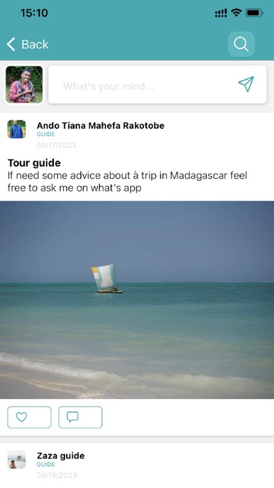 Namaza Travel App Screenshot