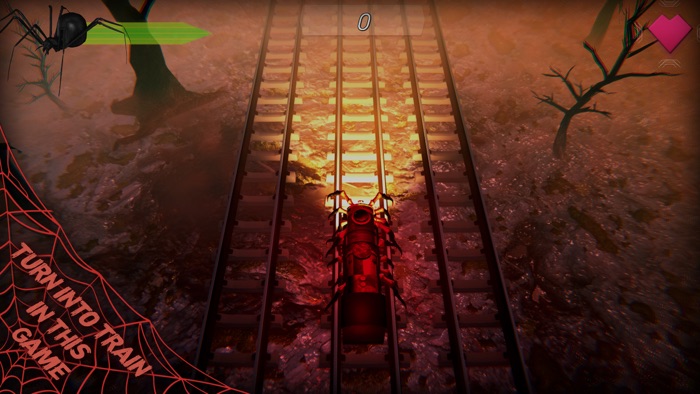 Scary Spider Train 3D Survival