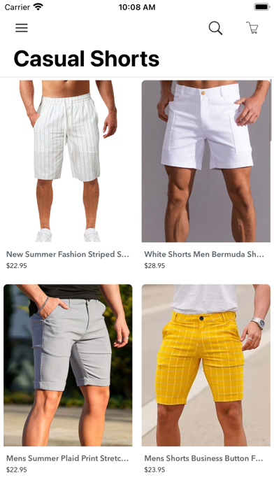 Cheap Men's Clothing & Shoes Screenshot