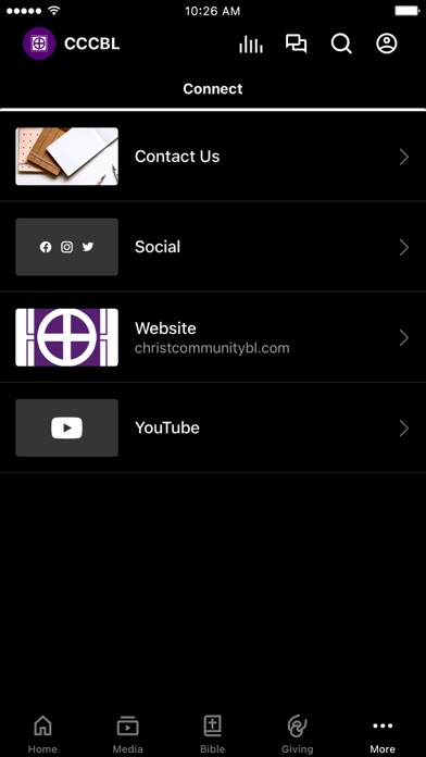Christ Community Church, BL Screenshot