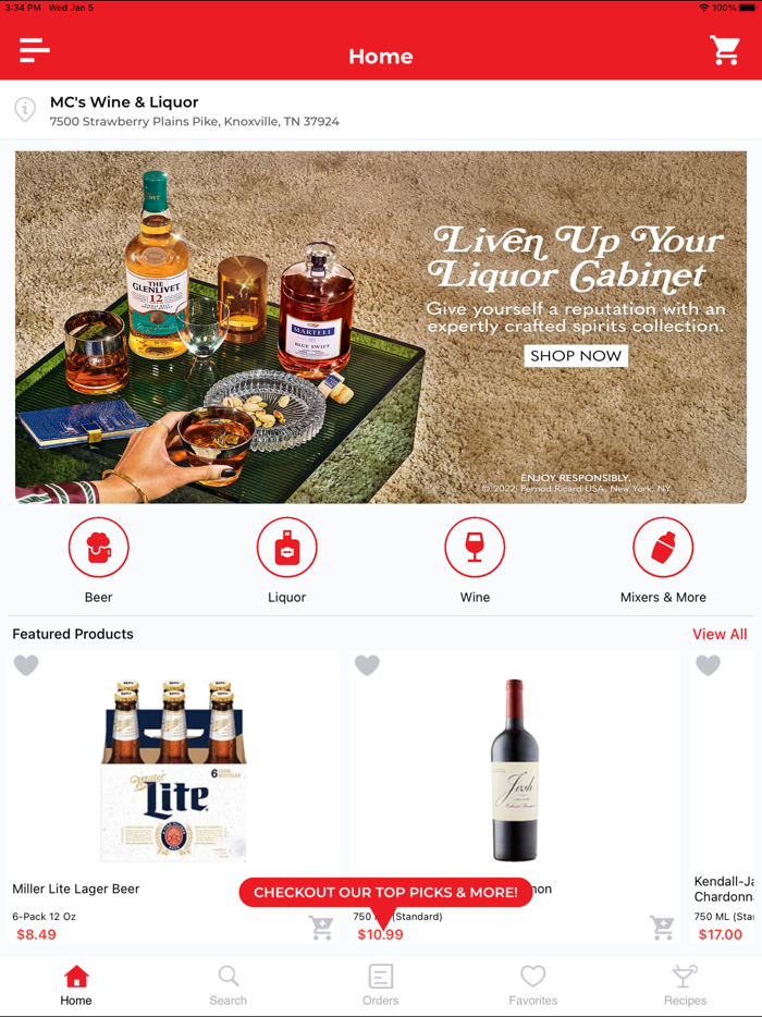 MC’s Wine and Liquor