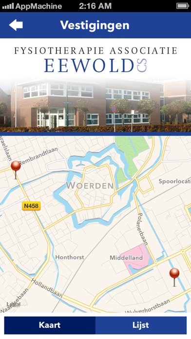 Fysiotherapie Woerden Screenshot