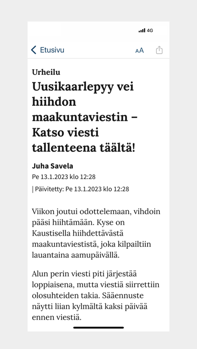 Screenshot #3 pour Lestijoki-lehti