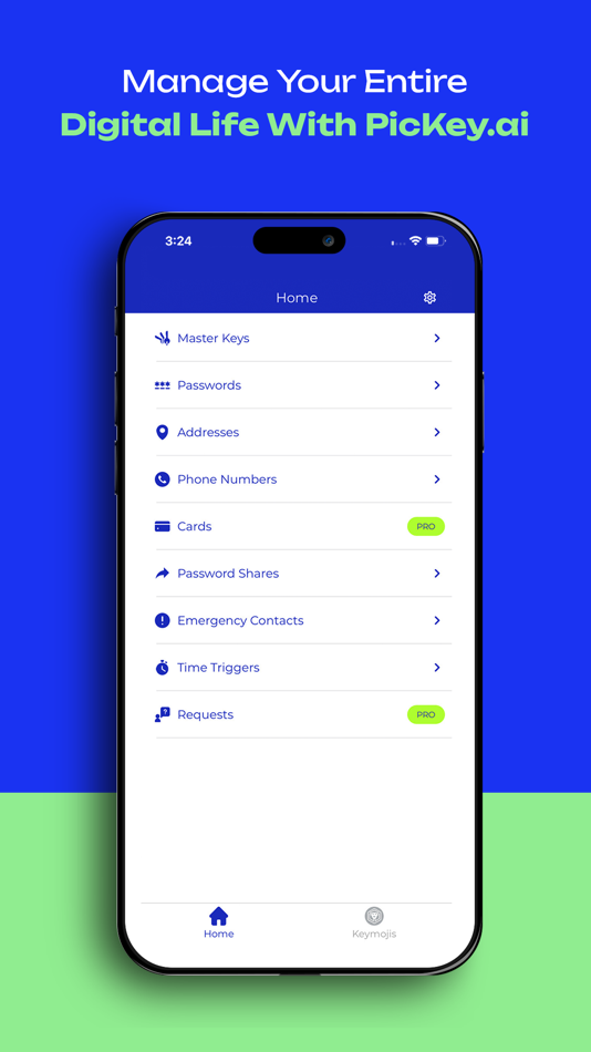 #7. PicKey.ai - Password Manager (iOS) 由: Neural Heaven Inc