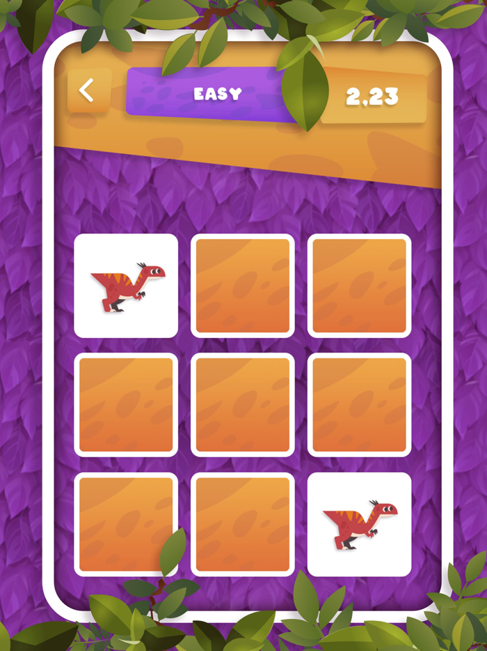 Dinosaur memory Concentration