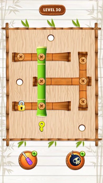 Bamboo Nuts & Bolts Puzzle Screenshot