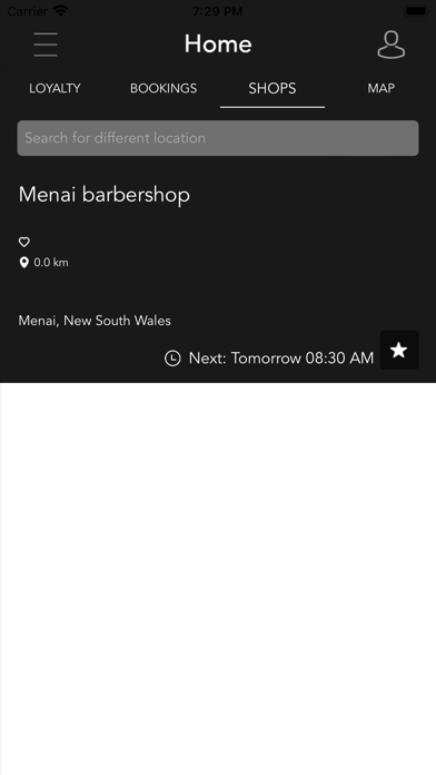 Menai Barbershop Screenshot