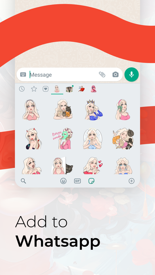 #4. Aleximina Stickers (iOS) Tekijänä: Maxim Yakovlev