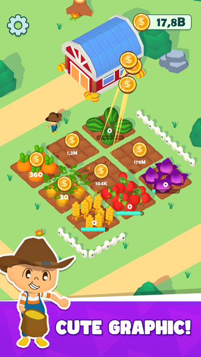 Farm Land: Idle Tycoon Screenshot