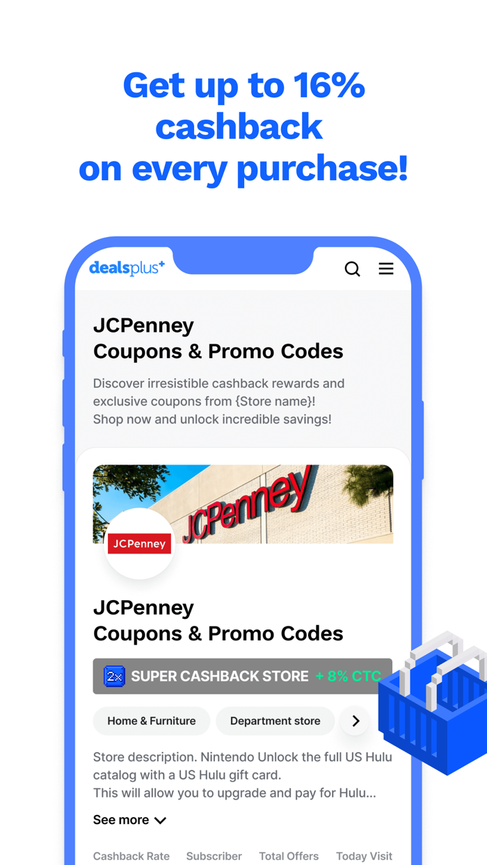 Deals Cashback and Free Coupons