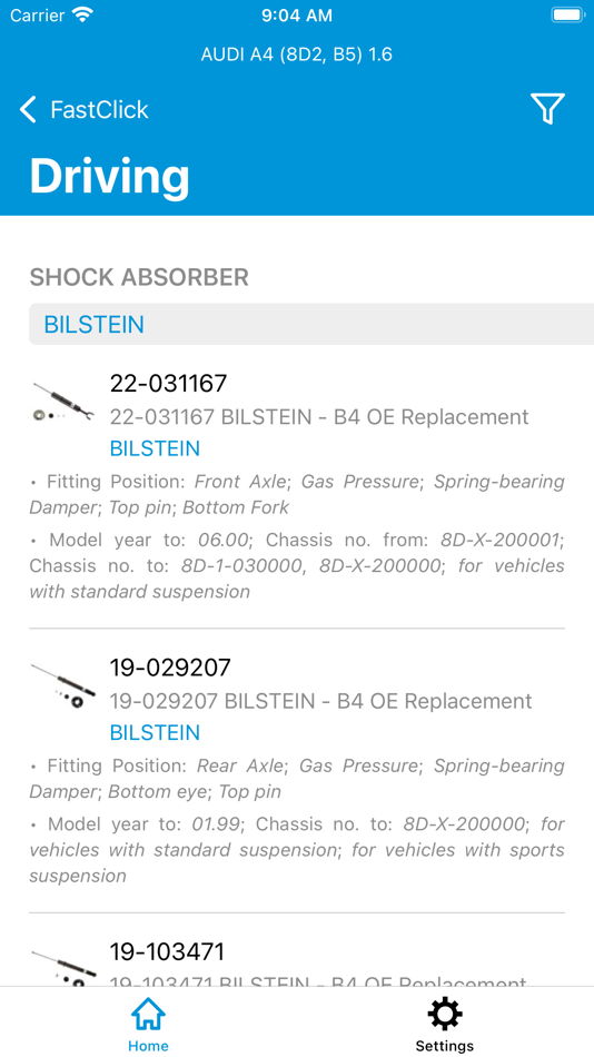 #4. Bilstein (iOS) 由: DVSE GmbH