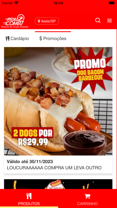 Hot dog do Jaiminho Assis Screenshot 2 - AppWisp.com Hot dog do Jaiminho Assis Screenshot 2 - AppWisp.com