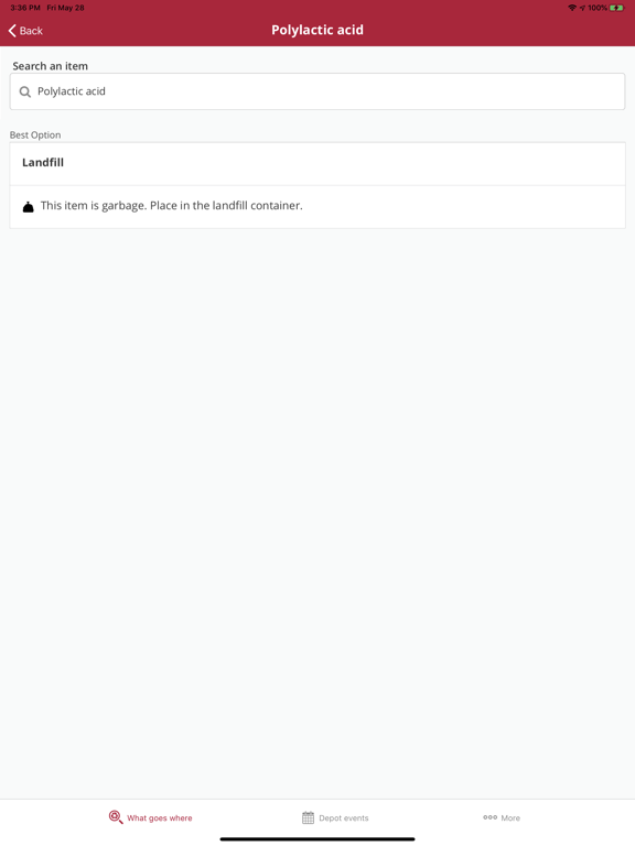 Screenshot #5 pour Queen's Waste Look Up Tool
