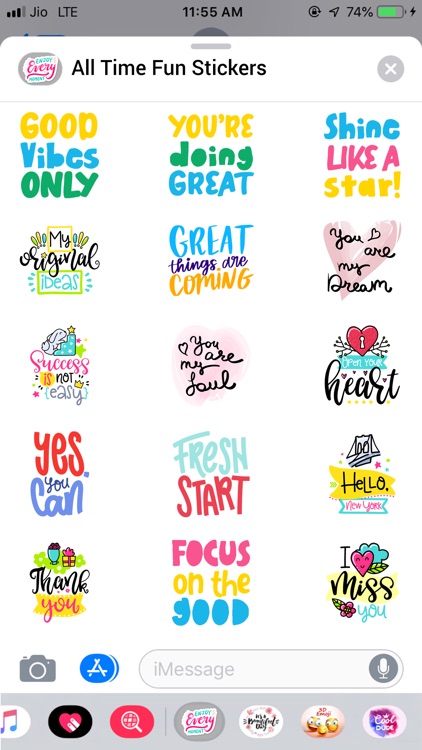 All Time Fun Stickers