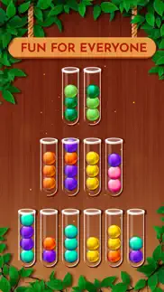 woody sort: ball sort puzzle iphone screenshot 1