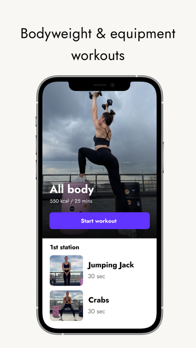 Chics - fitness coach at home Screenshot