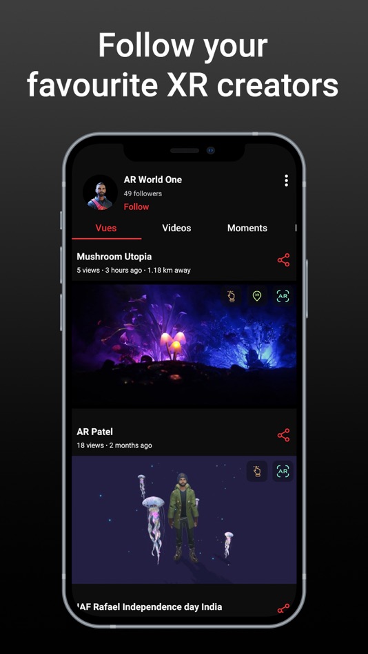 #7. VueXR: Play XR & Record Videos (iOS) 由: VueXR LLC