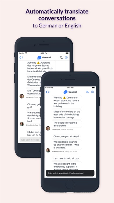 Connected Living Messenger Screenshot