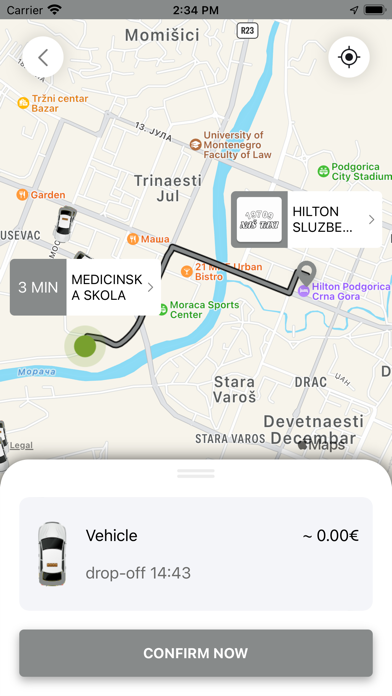 Naš Taxi Podgorica Screenshot