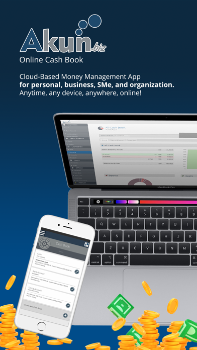 AKUN.biz Online Cash Book Screenshot