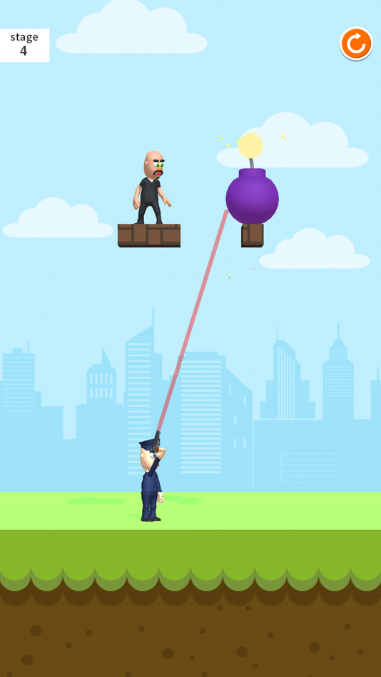 #4. shoot'em all - shooting game (iOS) 由: FTY LLC.