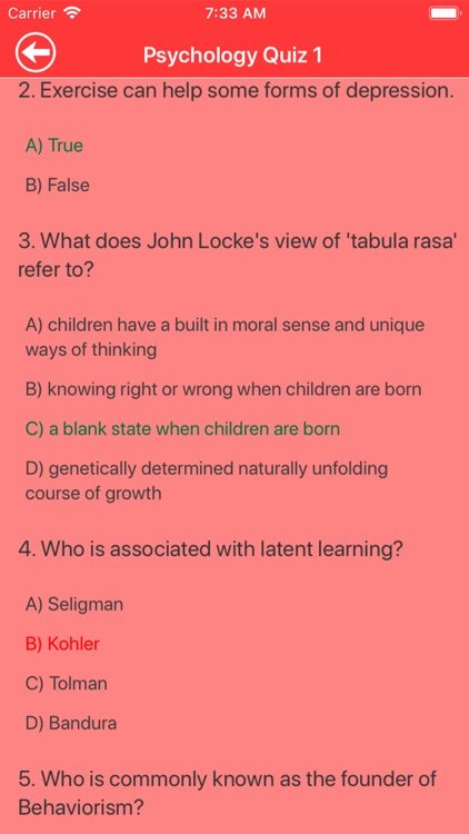 The Psychology Quiz screenshot-5