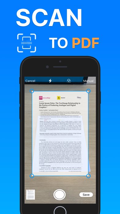 PDF Scanner & Editor App Screenshot