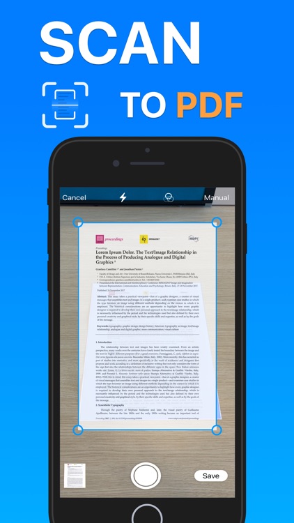 PDF Scanner & Editor App