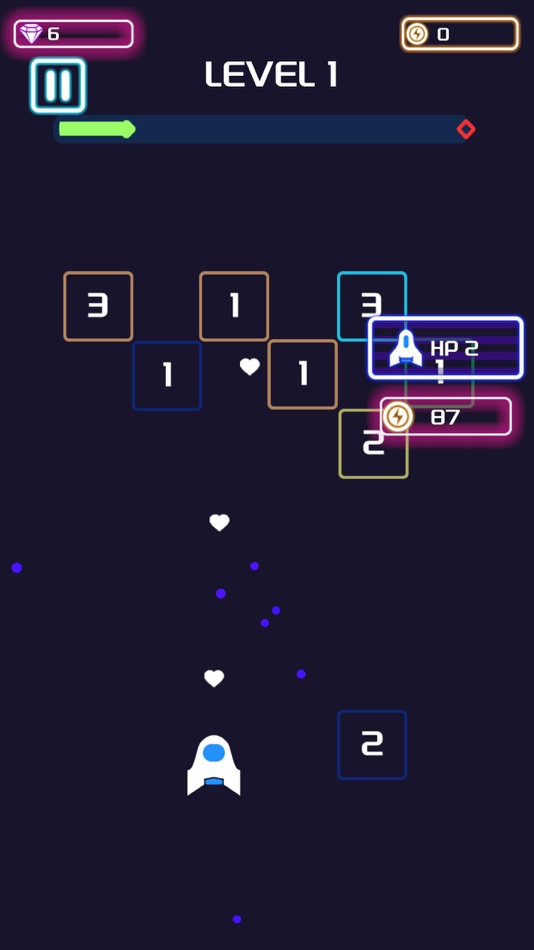#4. Shot Cube: Neon Bricks (iOS) 由: 炫霖 陈