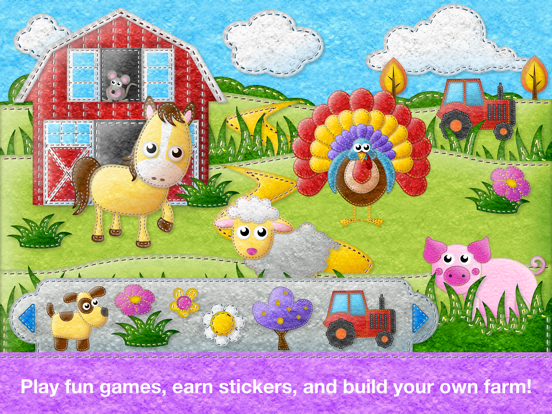 Farm Animal Sounds Games iPad screenshot 6 - Education app