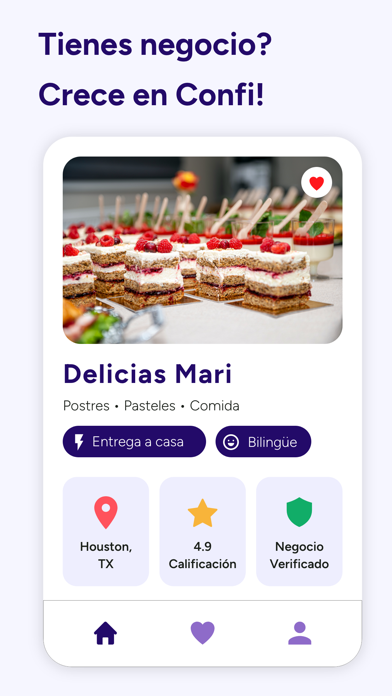 Confi: Hispanic Directory Screenshot