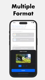 video to audio mp3 converter iphone screenshot 2