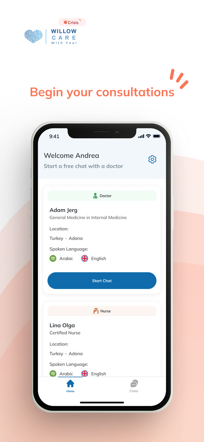 Willow Care - Crisis