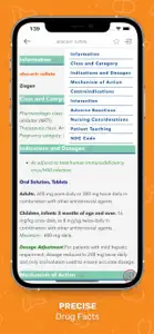 Nurse’s Drug Handbook screenshot #4 for iPhone