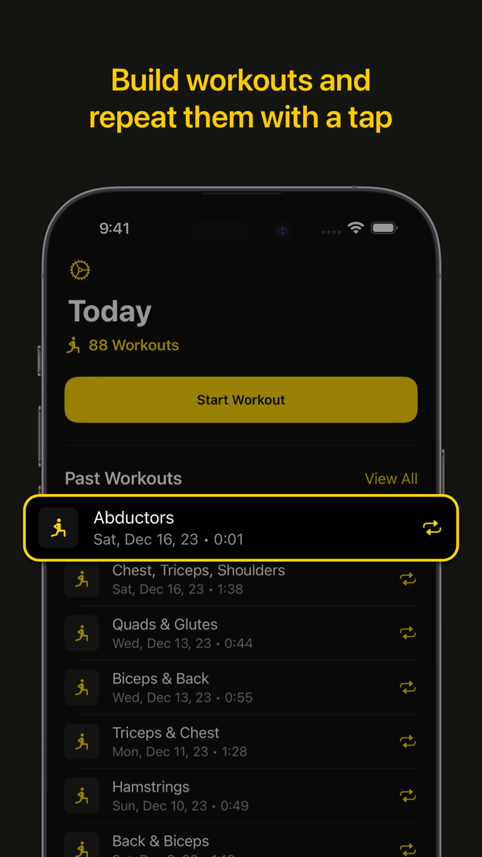 Major Fitness - Gym Logbook