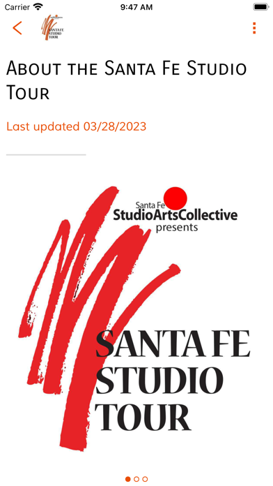 Santa Fe Studio Tour Screenshot